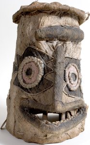 قناع ، منطقة خليج بابوا ، بابوا غينيا الجديدة (قماش لحاء) بواسطة بابوا غينيا الجديدة